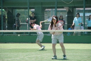 ソフトテニス部写真4