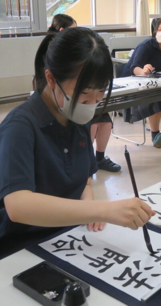 書道部写真1